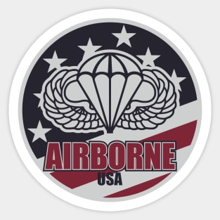 Airborne USA Sticker